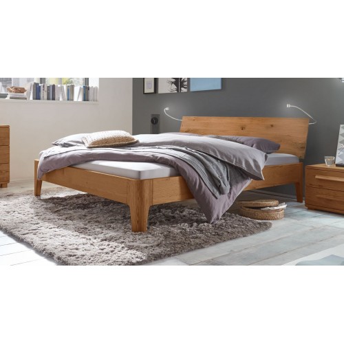 Кровать из массива дуба Lugo Modern