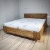 Парящая кровать из массива дуба Обол
