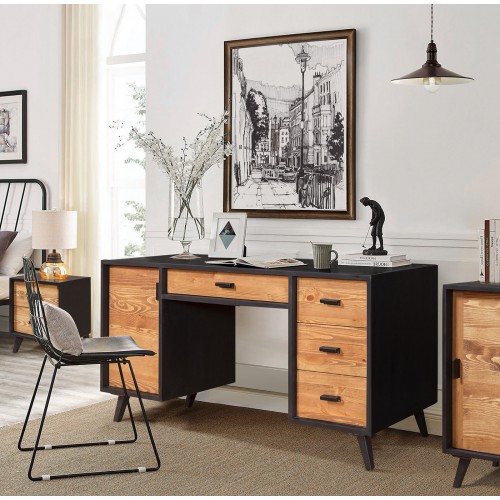 Стол письменный из массива сосны Эрика BUR