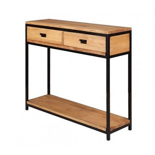 Консоль из массива сосны Лофт Сити CON 2T