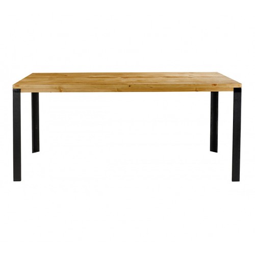 Стол обеденный из массива сосны Лофт Сити TR 140х90