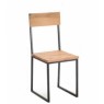 Стул из массива сосны Лофт Сити CHAISE 1