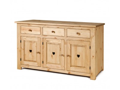 Тумба (низ буфета) из массива сосны KTB33