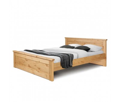 Кровать двуспальная из массива сосны KLTN