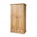 Шкаф двухстворчатый из массива сосны KOA22
