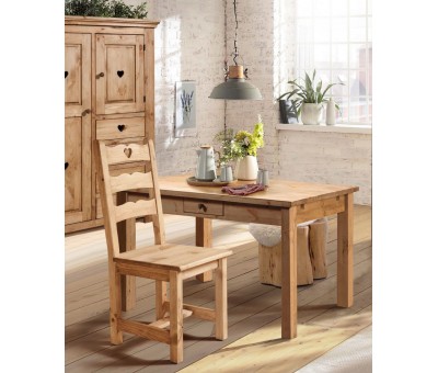 Стол из массива сосны с ящиком KTT16/KTT18/KTT20