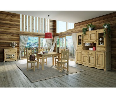 Стул из массива сосны KDC4