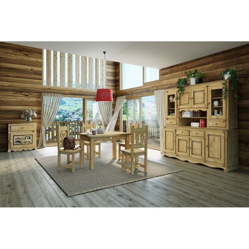 Стул из массива сосны KDC4