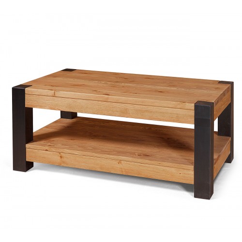 Стол журнальный из массива сосны Мексика TBR110