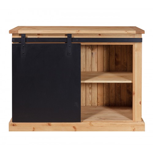 Комод из массива сосны Роллер MB1P+3T