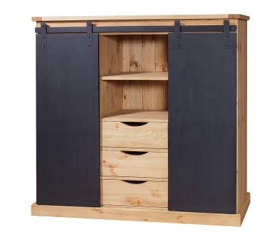 Шкаф из массива сосны Роллер MHENF