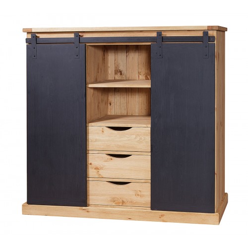 Шкаф из массива сосны Роллер MHENF