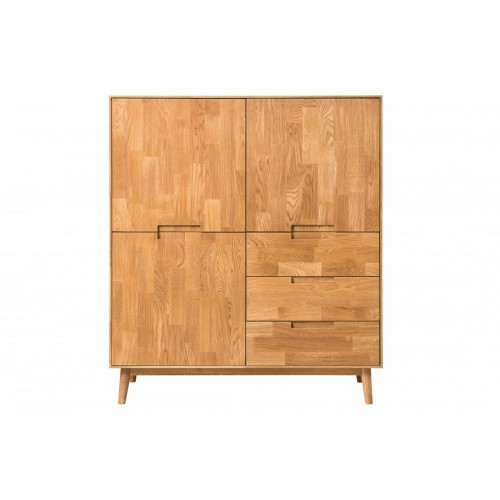 Комод из массива дуба Сканди 5 (Норд 5)