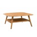 Стол журнальный из массива дуба Сканди 4 (Норд 4) - сращенный