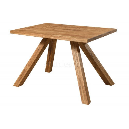 Обеденный стол из массива дуба Декстер 4 (Делмар 4)