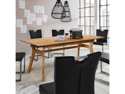 Стол обеденный раздвижной из массива дуба Эрри Р (Парливуд)