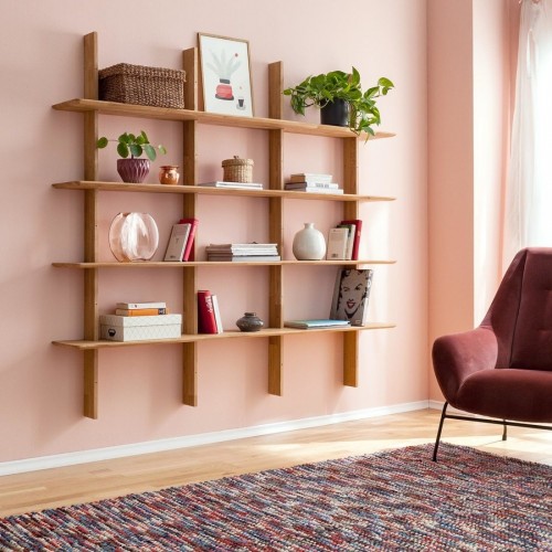 Стеллаж из массива дуба Золо 2 (Берг2)