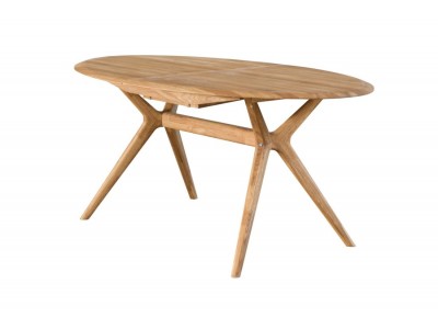Стол обеденный Кармен Р/Round из дуба для кухни 