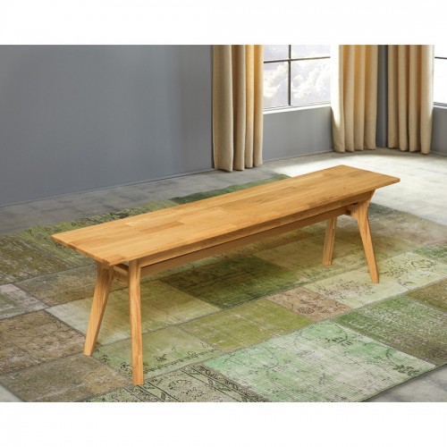 Скамья из массива дуба Хельсинки (Ольборг)